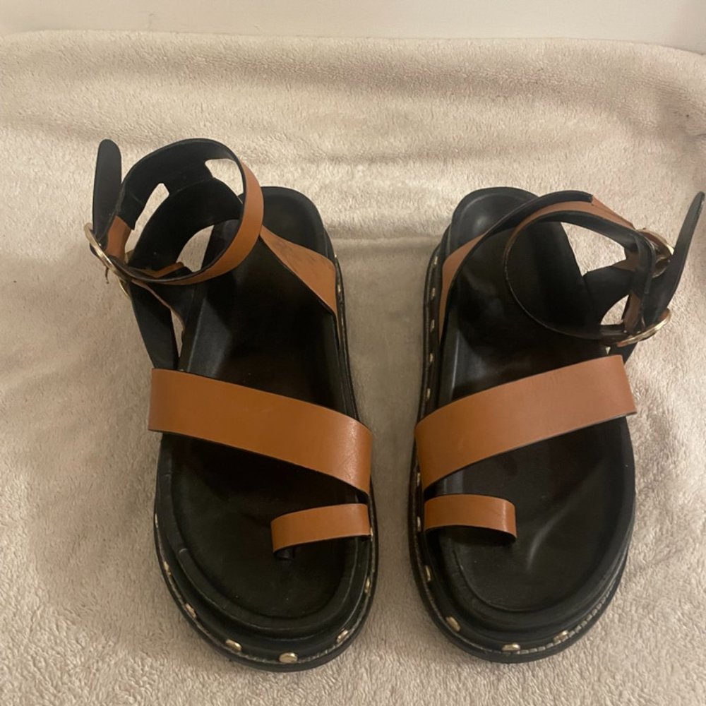 Top Shop Fawn Studded Platform Sandals